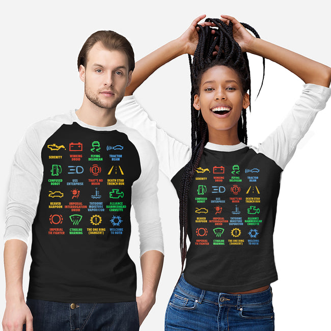 Warning Lights-Unisex-Baseball-Tee-kg07