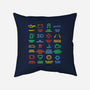 Warning Lights-None-Removable Cover w Insert-Throw Pillow-kg07