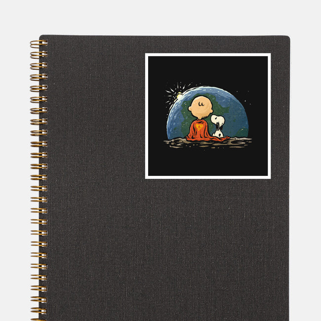 Super Earthrise-None-Glossy-Sticker-kg07