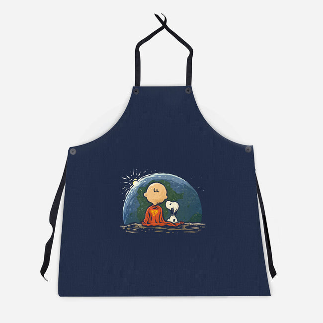 Super Earthrise-Unisex-Kitchen-Apron-kg07