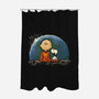 Super Earthrise-None-Polyester-Shower Curtain-kg07