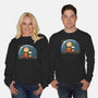 Super Earthrise-Unisex-Crew Neck-Sweatshirt-kg07