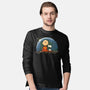 Super Earthrise-Mens-Long Sleeved-Tee-kg07