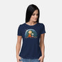 Super Earthrise-Womens-Basic-Tee-kg07