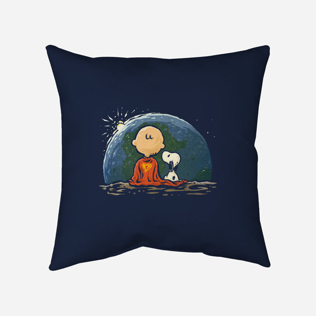Super Earthrise-None-Removable Cover w Insert-Throw Pillow-kg07