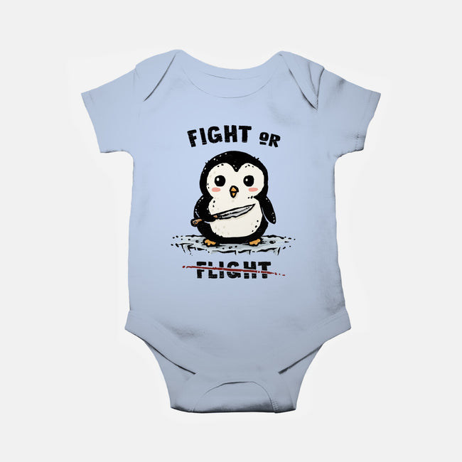 Fight Or Flight-Baby-Basic-Onesie-kg07