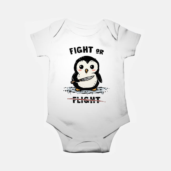 Fight Or Flight-Baby-Basic-Onesie-kg07