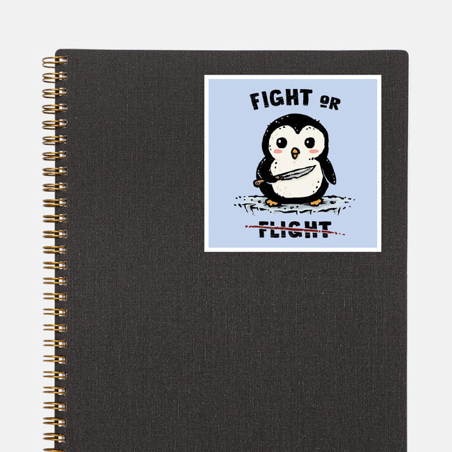 Fight Or Flight-None-Glossy-Sticker-kg07
