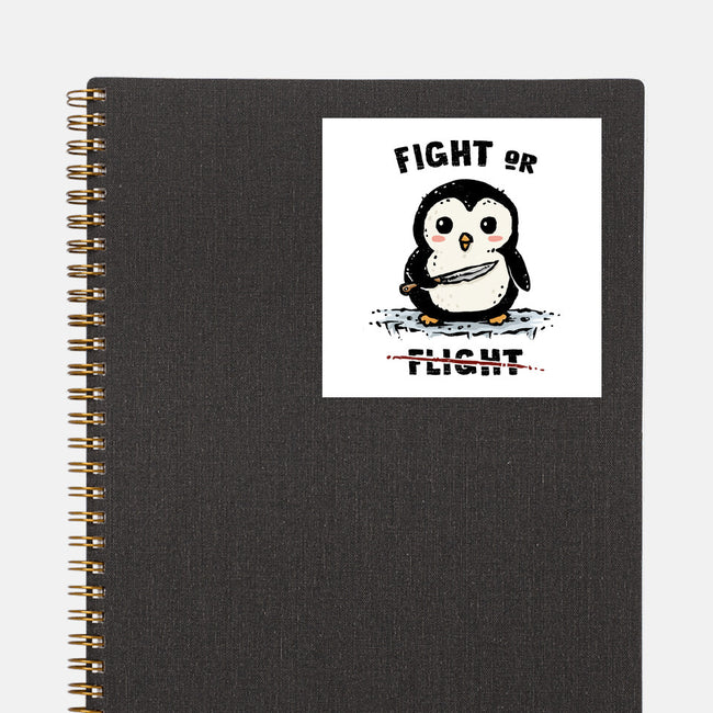 Fight Or Flight-None-Glossy-Sticker-kg07