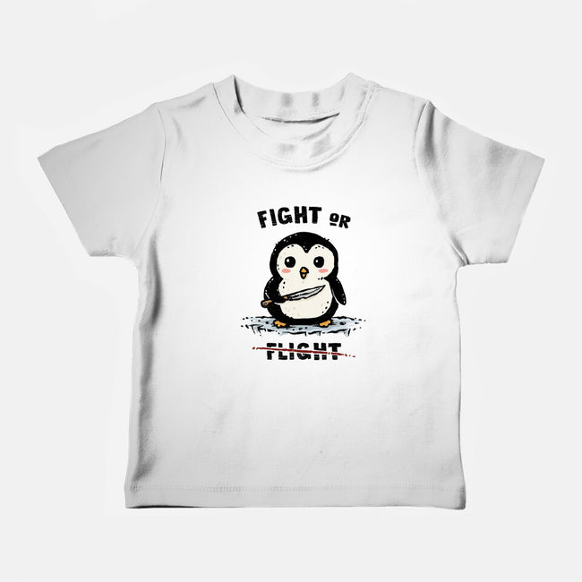 Fight Or Flight-Baby-Basic-Tee-kg07