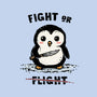 Fight Or Flight-Womens-Fitted-Tee-kg07