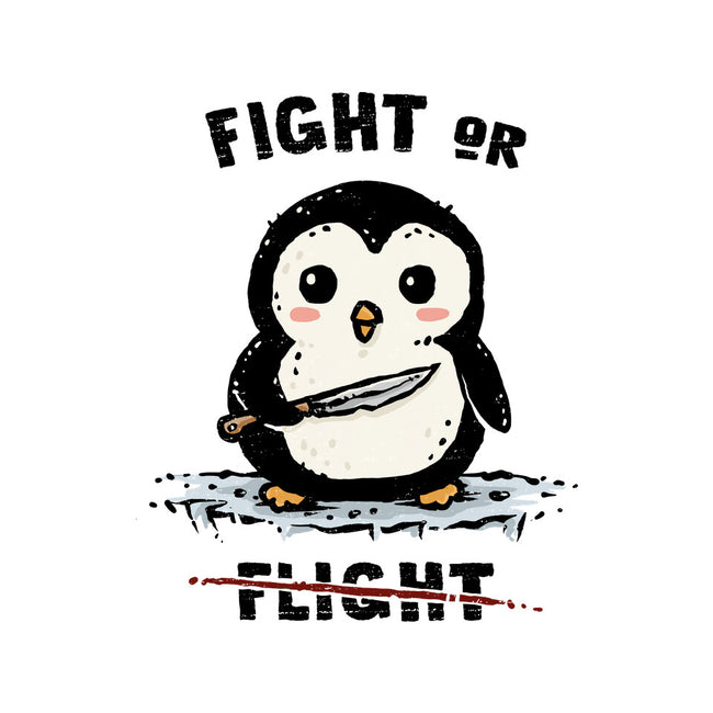 Fight Or Flight-Womens-Fitted-Tee-kg07