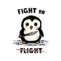 Fight Or Flight-Womens-Fitted-Tee-kg07