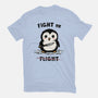 Fight Or Flight-Womens-Fitted-Tee-kg07