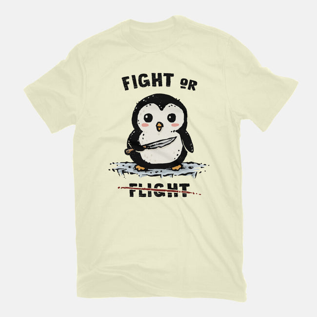 Fight Or Flight-Mens-Basic-Tee-kg07
