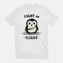 Fight Or Flight-Womens-Fitted-Tee-kg07