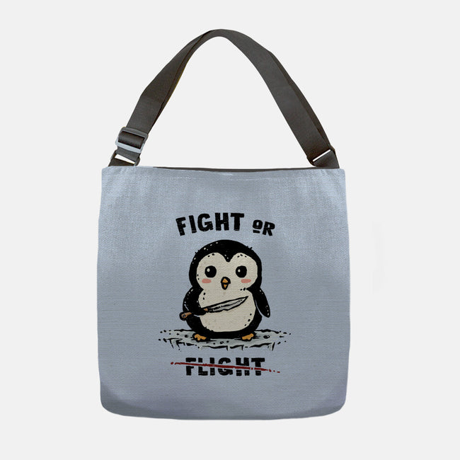 Fight Or Flight-None-Adjustable Tote-Bag-kg07