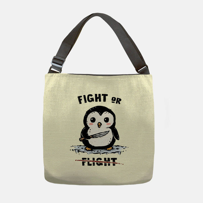 Fight Or Flight-None-Adjustable Tote-Bag-kg07