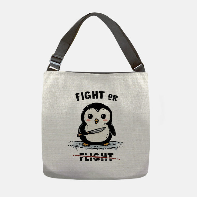 Fight Or Flight-None-Adjustable Tote-Bag-kg07
