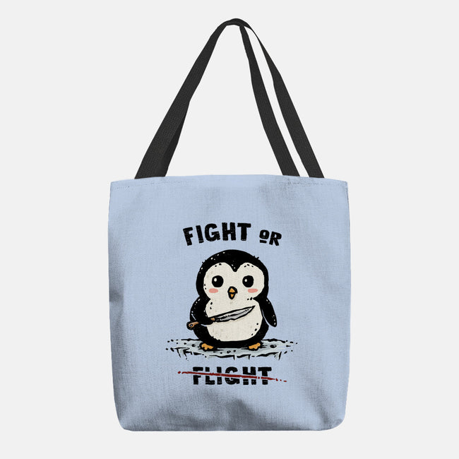 Fight Or Flight-None-Basic Tote-Bag-kg07
