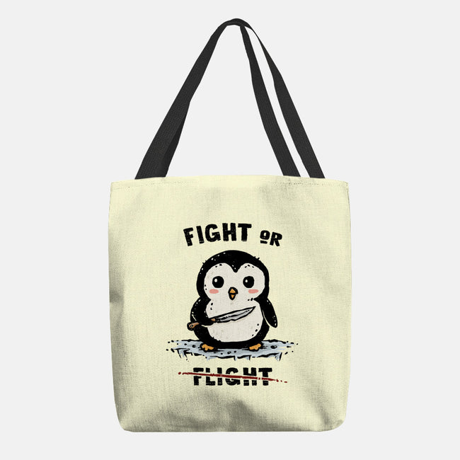 Fight Or Flight-None-Basic Tote-Bag-kg07