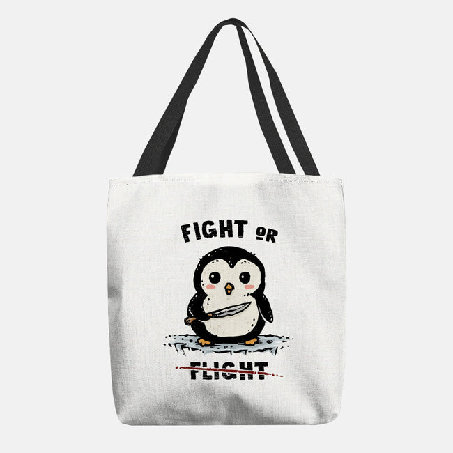 Fight Or Flight-None-Basic Tote-Bag-kg07