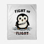 Fight Or Flight-None-Fleece-Blanket-kg07
