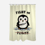 Fight Or Flight-None-Polyester-Shower Curtain-kg07