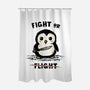 Fight Or Flight-None-Polyester-Shower Curtain-kg07