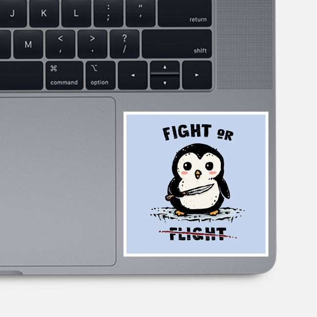 Fight Or Flight-None-Glossy-Sticker-kg07