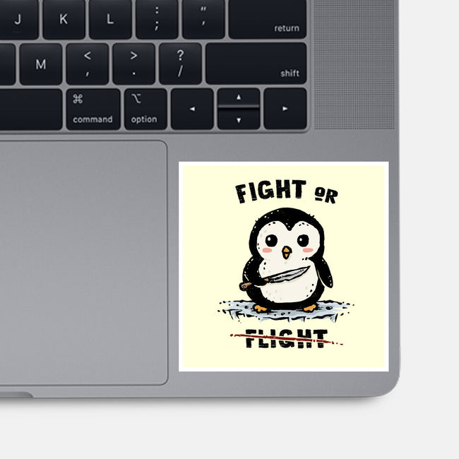 Fight Or Flight-None-Glossy-Sticker-kg07