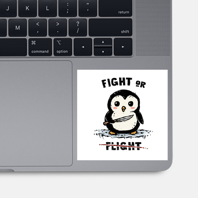 Fight Or Flight-None-Glossy-Sticker-kg07