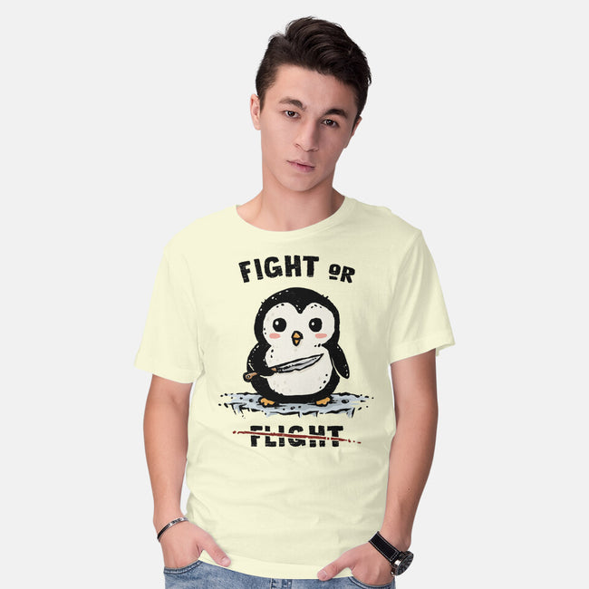 Fight Or Flight-Mens-Basic-Tee-kg07