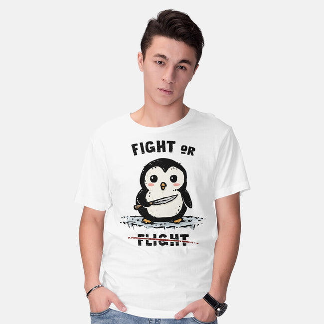Fight Or Flight-Mens-Basic-Tee-kg07