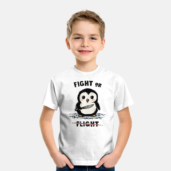 Fight Or Flight-Youth-Basic-Tee-kg07