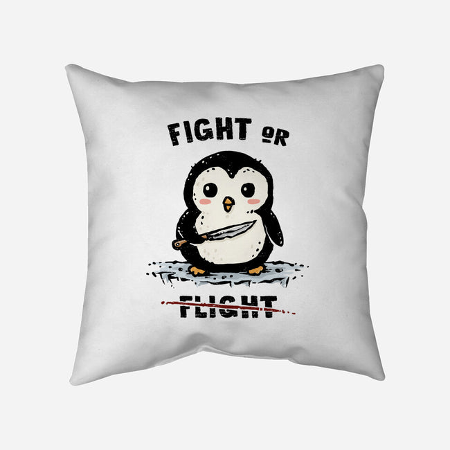 Fight Or Flight-None-Removable Cover w Insert-Throw Pillow-kg07