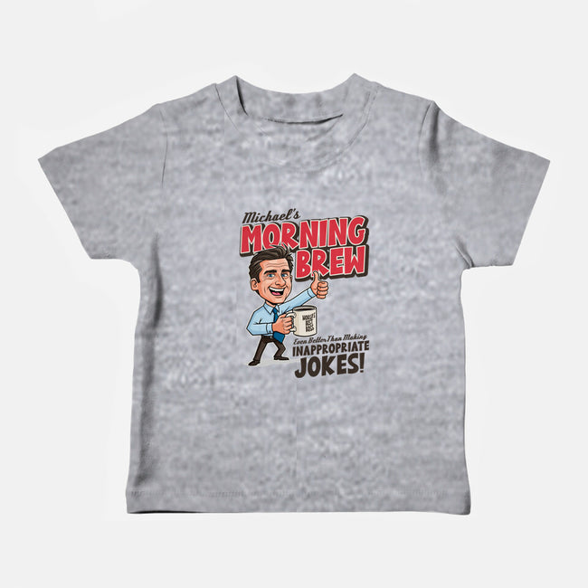 Michael's Morning Brew-Baby-Basic-Tee-P1yu5h