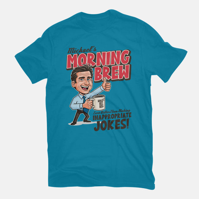 Michael's Morning Brew-Mens-Premium-Tee-P1yu5h