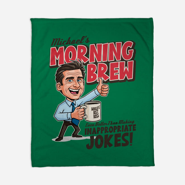Michael's Morning Brew-None-Fleece-Blanket-P1yu5h