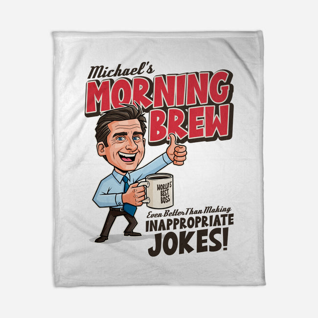Michael's Morning Brew-None-Fleece-Blanket-P1yu5h