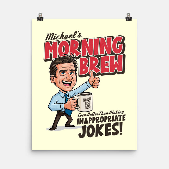 Michael's Morning Brew-None-Matte-Poster-P1yu5h
