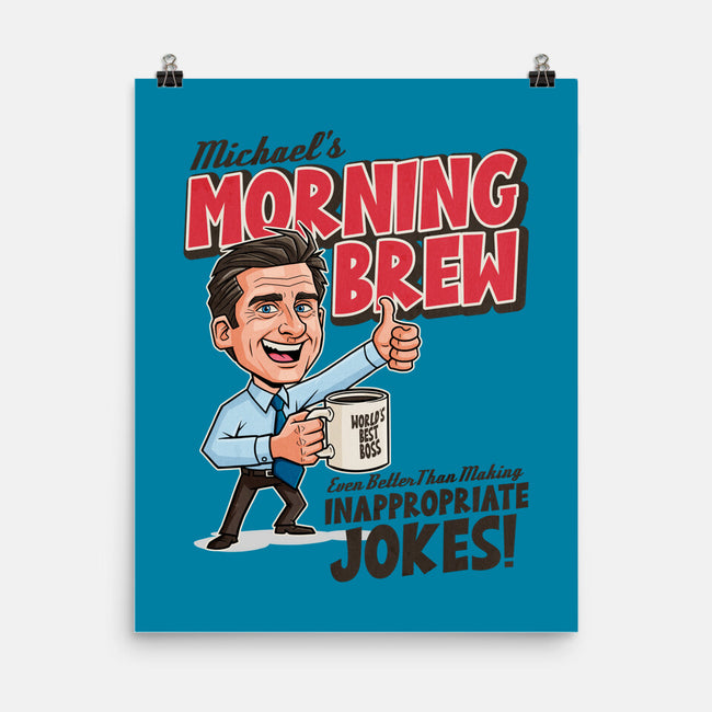 Michael's Morning Brew-None-Matte-Poster-P1yu5h