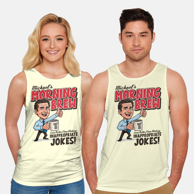 Michael's Morning Brew-Unisex-Basic-Tank-P1yu5h