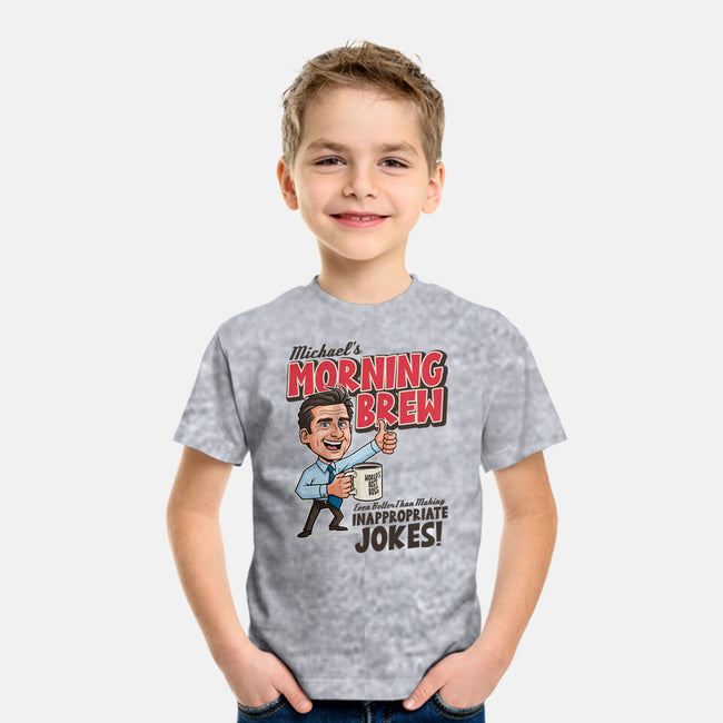 Michael's Morning Brew-Youth-Basic-Tee-P1yu5h