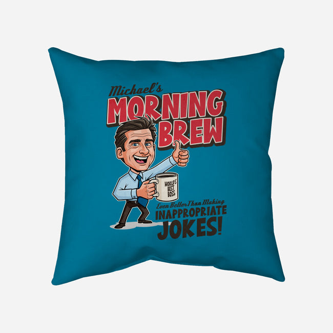 Michael's Morning Brew-None-Removable Cover w Insert-Throw Pillow-P1yu5h