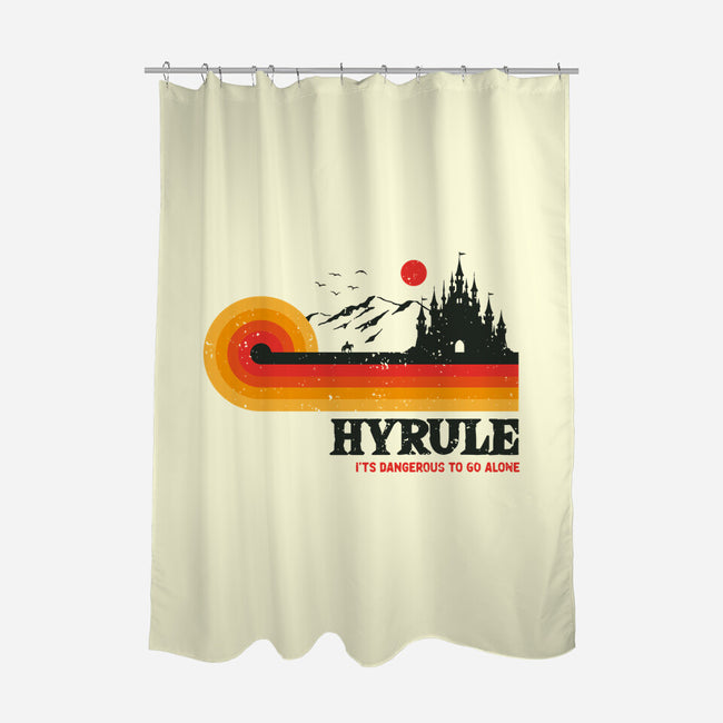 Retro Legend-None-Polyester-Shower Curtain-retrodivision