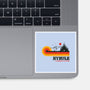Retro Legend-None-Glossy-Sticker-retrodivision