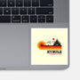 Retro Legend-None-Glossy-Sticker-retrodivision