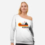 Retro Legend-Womens-Off Shoulder-Sweatshirt-retrodivision