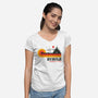 Retro Legend-Womens-V-Neck-Tee-retrodivision